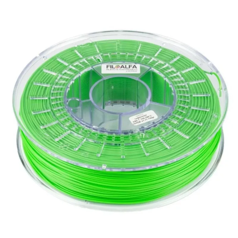 Filamento ABS FILOALFA Verde 2,85 mm 700 g Compatibile Tutti Marchi - immagine 1