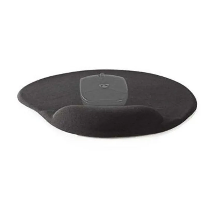 Tappetino per mouse Nedis MPADFG100BK con poggiapolsi in gel antiscivolo - immagine 1