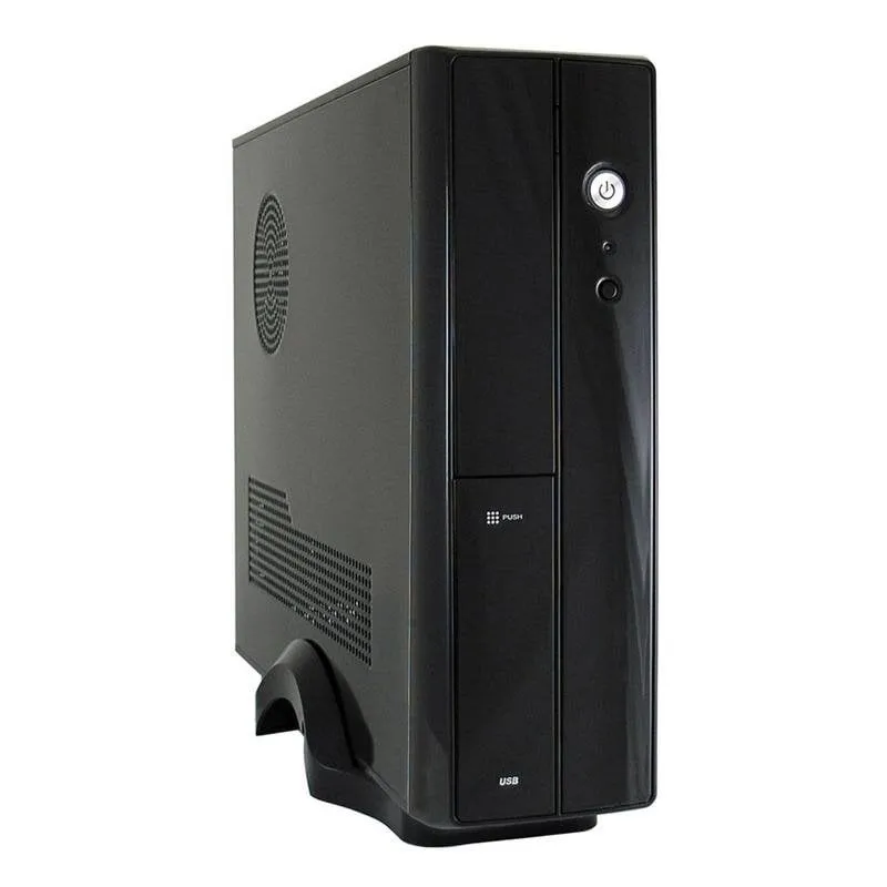 Scatola PC LC-Power LC-1400MI Micro Torre Micro ATX Mini-ITX Nera - immagine 1