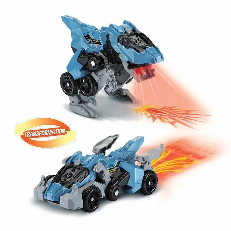 Giocattolo trasformabile VTech Switch & Go Dino Lazor Velociraptor Blue 4 anni - immagine 1