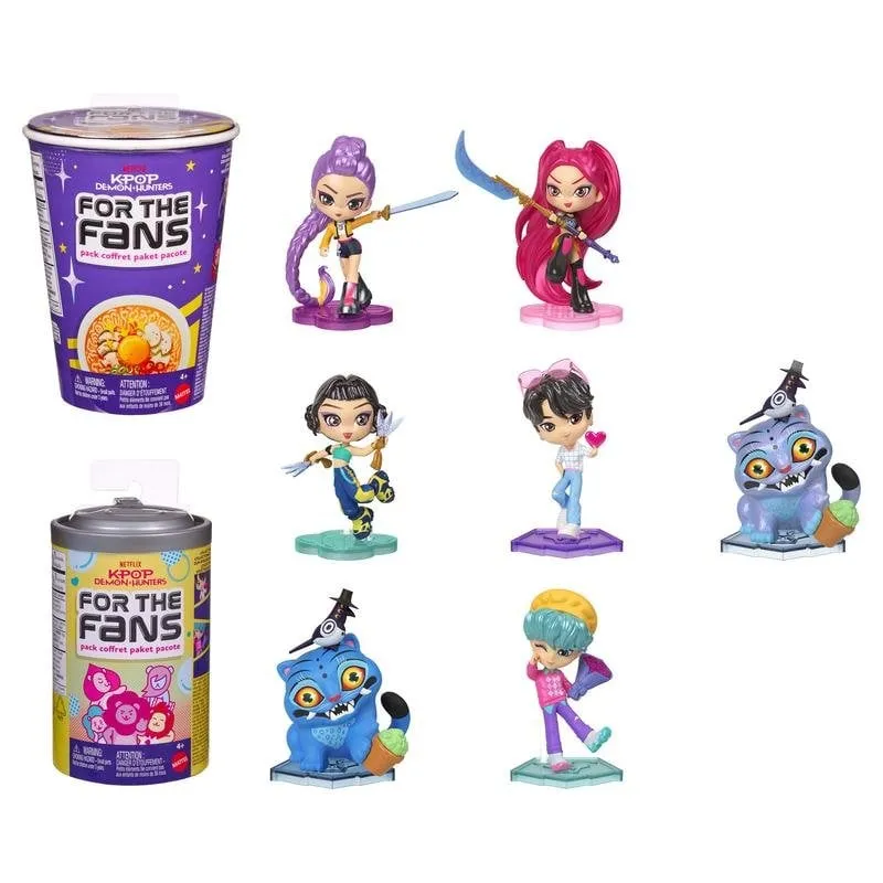 Figura collezionabile Mattel Le Guerriere K-pop 8,9 cm accessorio carta - immagine 1