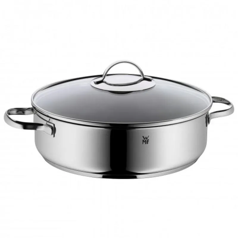 Casseruola WMF 28 cm Induzione con Coperchio in Vetro - immagine 1