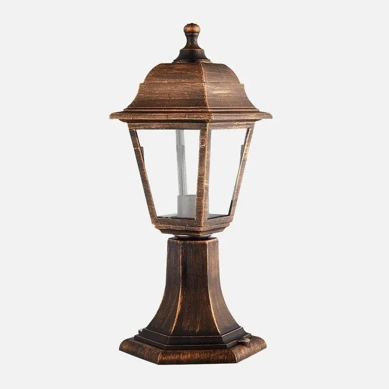 Applique da parete FABRILAMP Albahaca Oro vecchio E27 IP44 - immagine 1