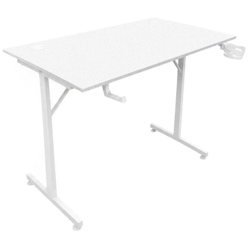 Scrivania gaming Mars Gaming MGD-X100 100 x 60 cm acciaio bianca - immagine 1