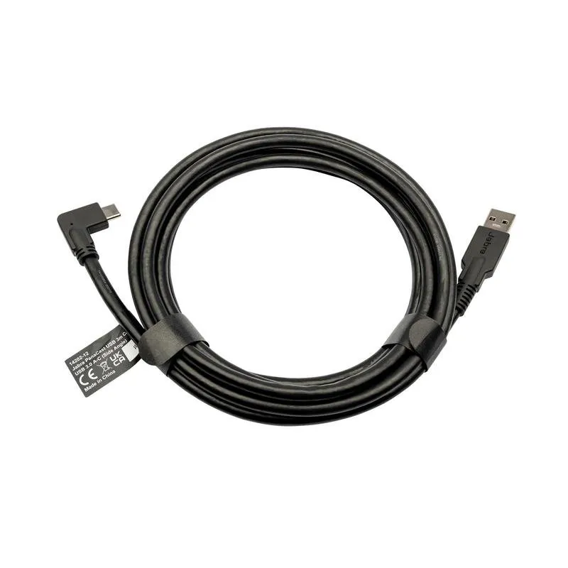 Cavo USB Jabra PanaCast USB A a USB C 3.2 Gen 1 Nero - immagine 1