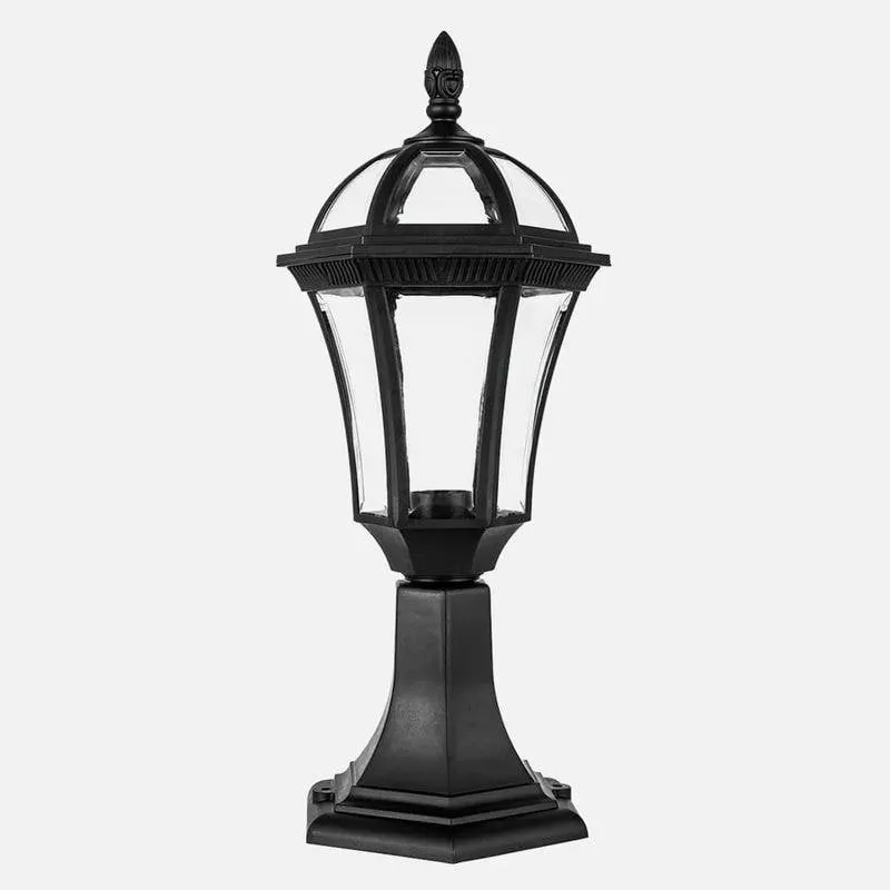 Lampada da esterno FABRILAMP Comino 47,6 cm nera IP44 - immagine 1