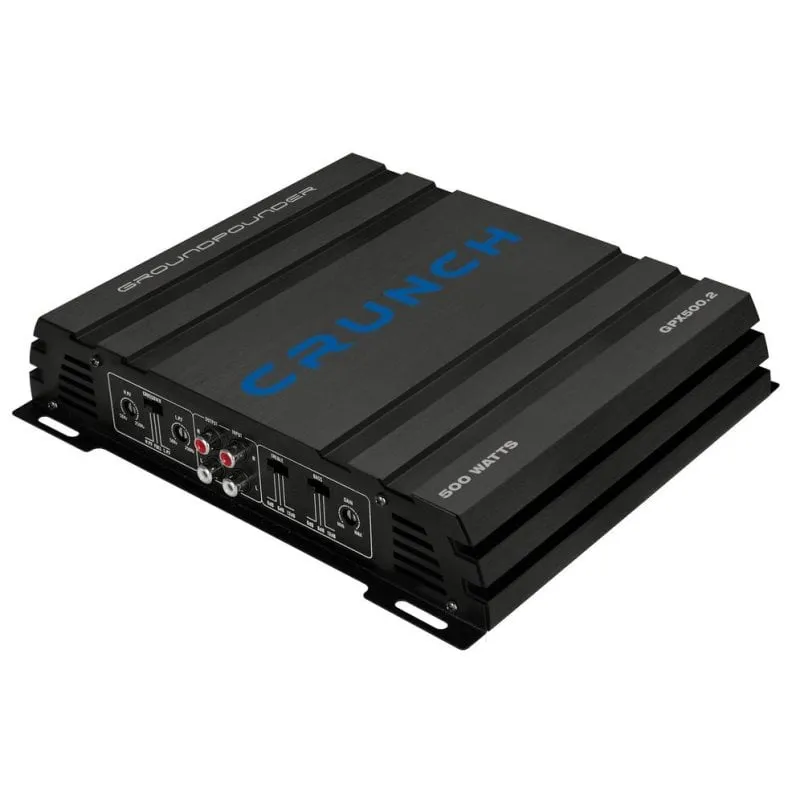 Amplificatore Crunch GPX500.2 2 canali classe A/B RJ-45 - immagine 1