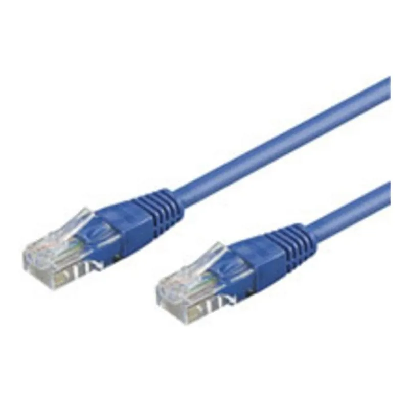 Cavo Goobay Cat6 RJ-45 0,25 m Blu - immagine 1