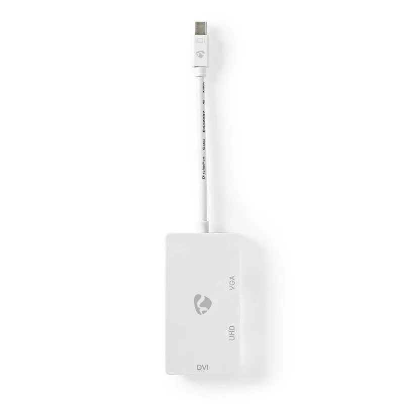 Cavo adattatore Mini DisplayPort Nedis HDMI 2.0, DVI-D e VGA 4K - immagine 1