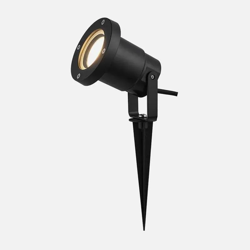 Faretto da esterno FABRILAMP Clavos IP65 GU10 nero - immagine 1