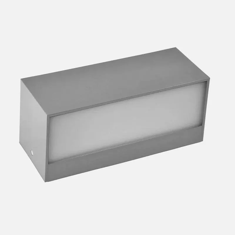 Applique FABRILAMP Masala Grigio IP65 E27 - immagine 1