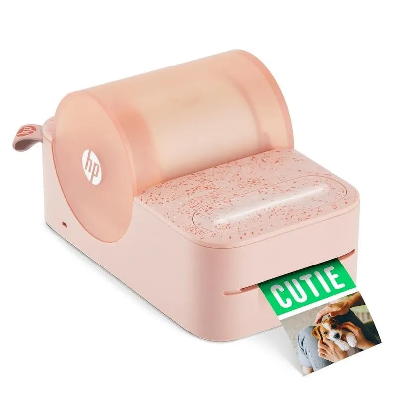 Stampante ZINK Bluetooth HP Sprocket Panorama portatile rosa - immagine 1