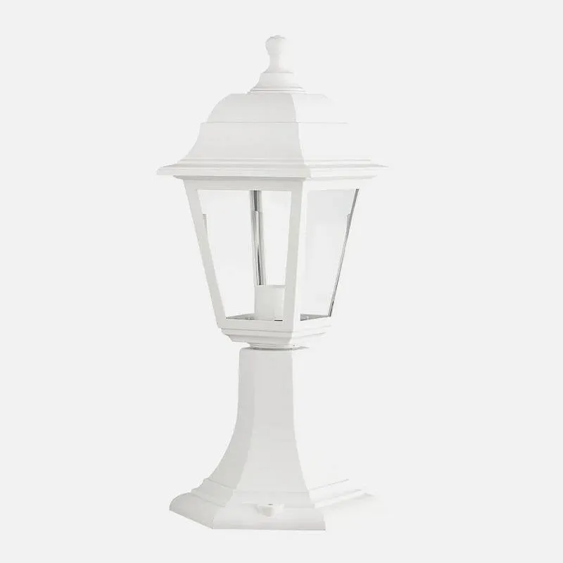 Paletto da esterno Fabrilamp Albahaca bianco E27 IP44 41,5 cm - immagine 1