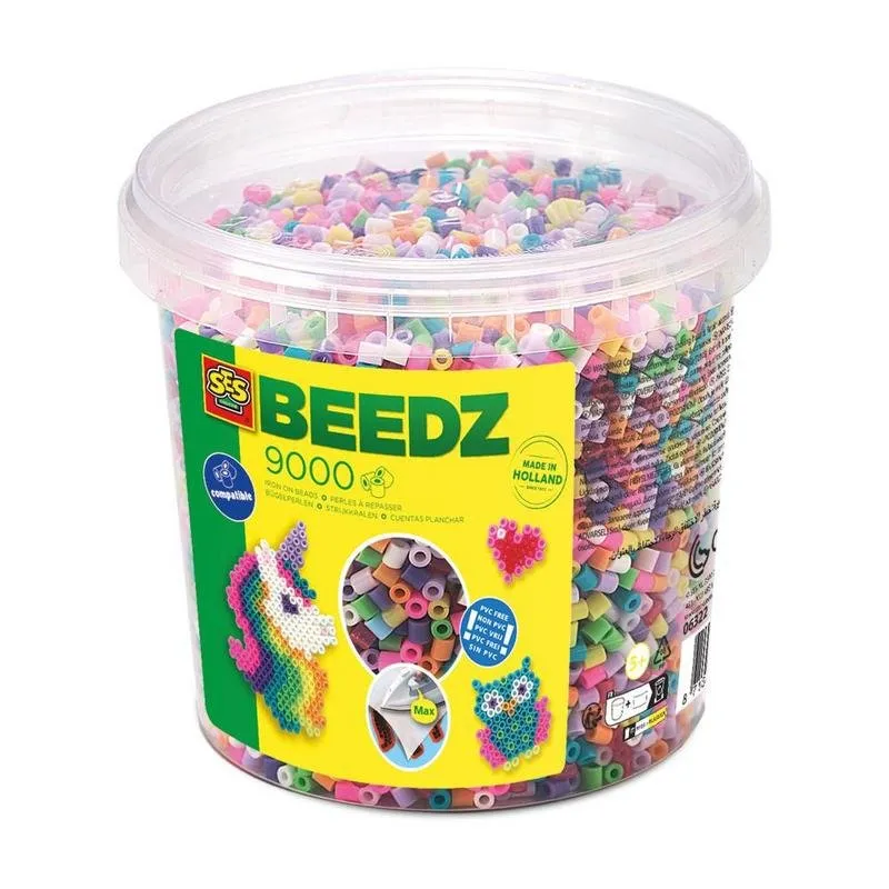 Perline da stiro SES Creative Beedz 9000 pezzi senza PVC - immagine 1