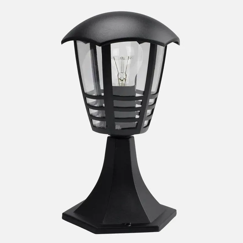 Applique da esterno FABRILAMP Alnilan IP44 E27 nero - immagine 1