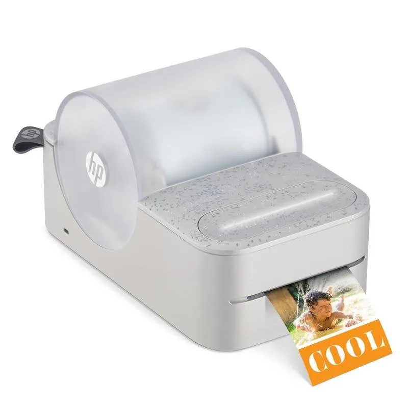 Stampante termica Bluetooth HP Sprocket Panorama portatile per etichette e foto a colori - immagine 1