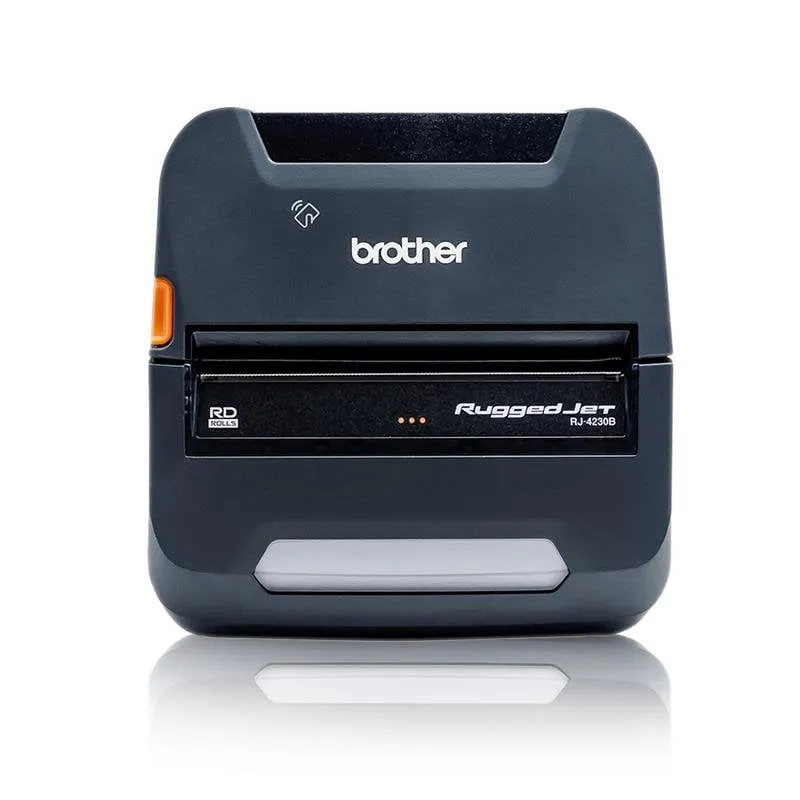Stampante termica diretta Bluetooth Brother RJ4230BL portatile con display LCD - immagine 1