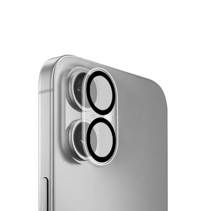 Protezione obiettivo PURO iPhone 17/16 vetro temperato 9H - immagine 1