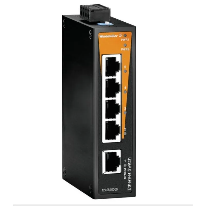 Switch Weidmüller IE-SW-BL05-5TX 5 porte Fast Ethernet non gestito - immagine 1