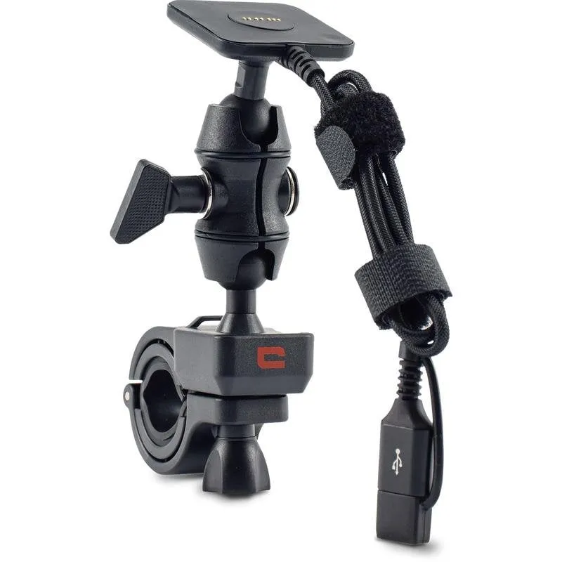 Supporto Smartphone Crosscall X-RIDE Caricatore USB Rotazione 360° Nero - immagine 1