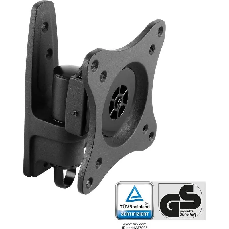 InLine 23107D Supporto TV a parete 13" VESA 75x75-100x100 Max 15 kg - immagine 1