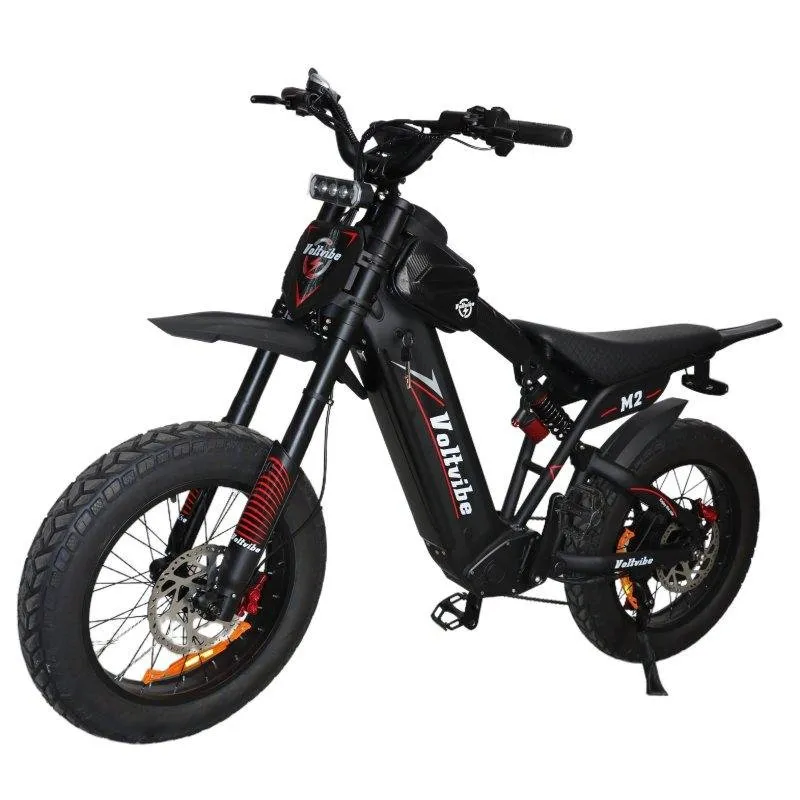Bicicletta elettrica Baolujie Voltvibe M2 2000 W 60 V 25 Ah - immagine 1