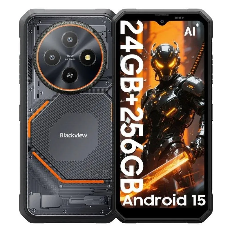 Blackview Fort 2 4G 6GB 128GB 6.56" Nero NFC - immagine 1