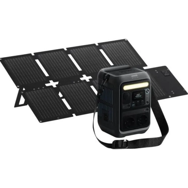 Stazione di energia Anker B1723311 288Wh 2 porte AC 4 USB Batteria LiFePO4 LCD - immagine 1