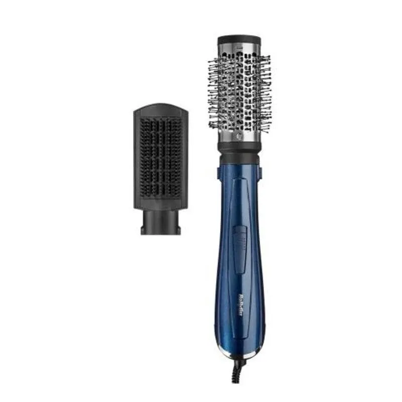 Spazzola Modellante BaByliss 1000W ionica ceramica 3 temperature 2 accessori blu - immagine 1