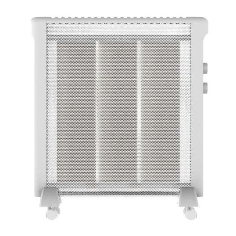 Radiatore Mica Taurus 2000W con ruote e termostato regolabile - immagine 1