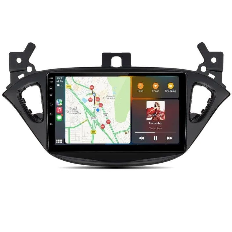 Autoradio JUNSUN 9 pollici CarPlay Android Auto Bluetooth SWC - immagine 1