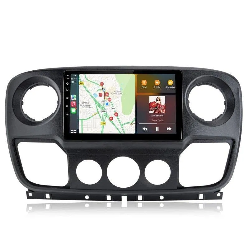 Autoradio CarPlay Android Auto JUNSUN Renault Master III Opel Movano NV400 SWC BT - immagine 1
