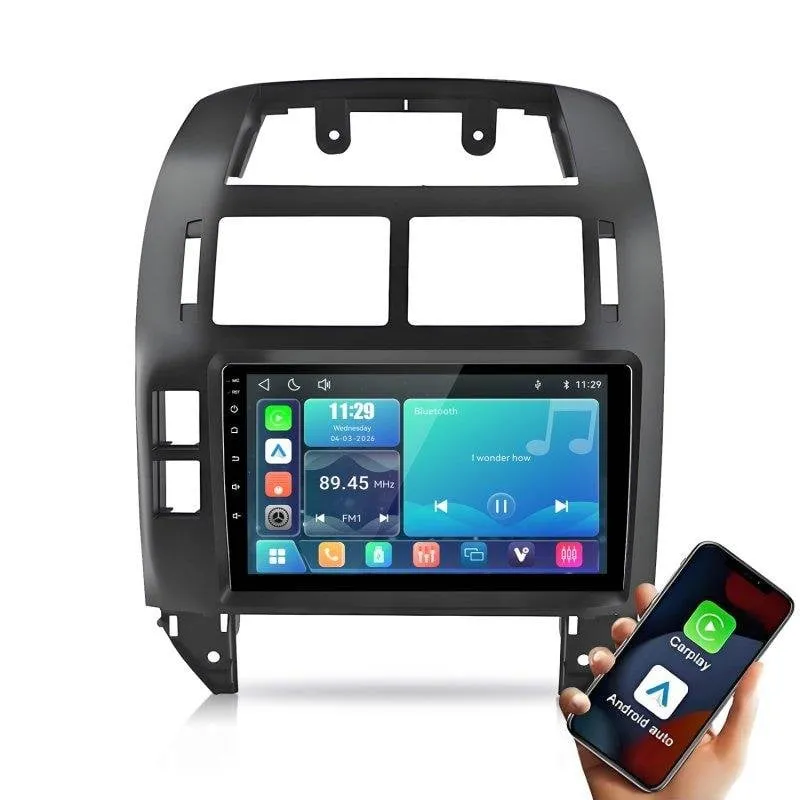 Autoradio JUNSUN VW Polo 9N CarPlay Android Auto Touchscreen Bluetooth 5.0 - immagine 1