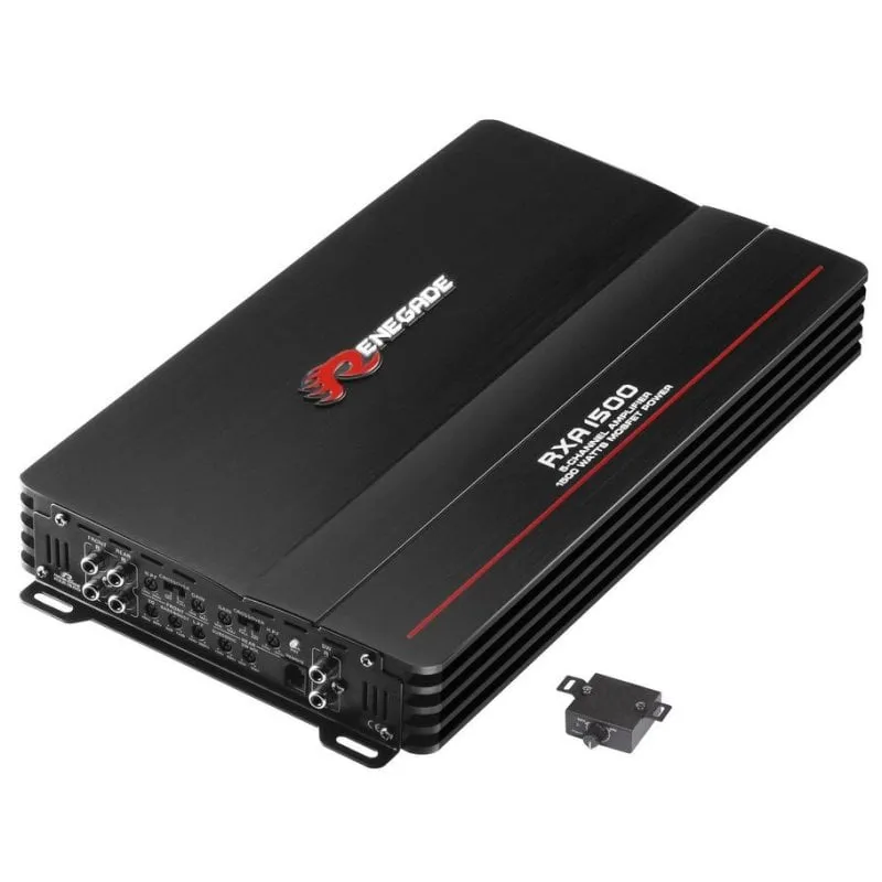 Amplificatore Renegade RXA1500 700W RMS 5 Canali Classe A/B RCA Telecomando - immagine 1