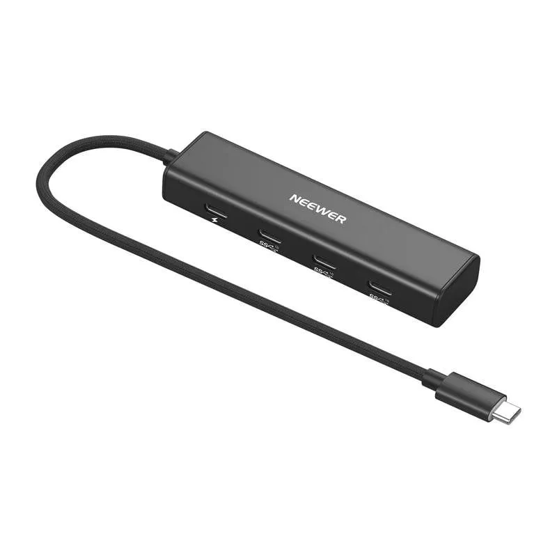 Hub Neewer 4 porte 10 Gb/s PS020E con PD 100 W e supporto cold shoe - immagine 1