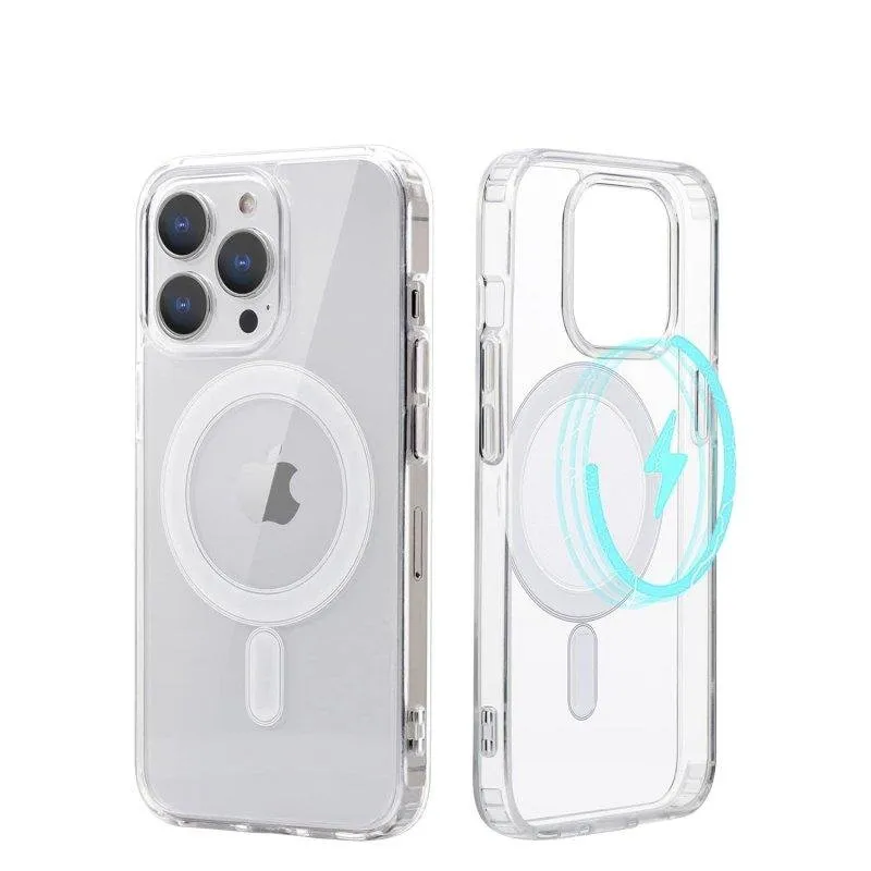 Cover Dam Electronics trasparente antiurto MagSafe per iPhone 12 / 12 Pro - immagine 1