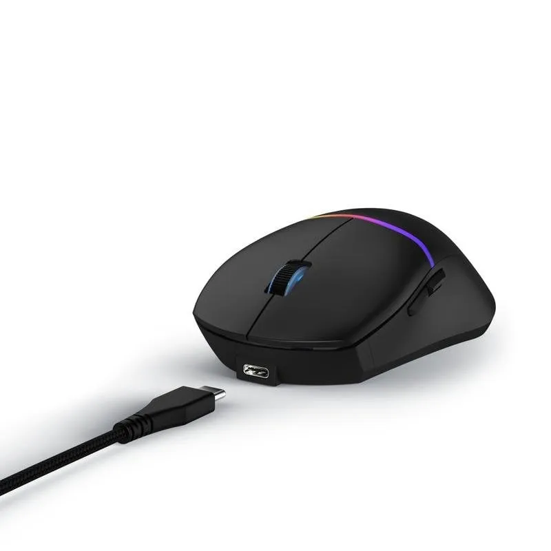 Mouse uRage Reaper 430 USB 12000 DPI nero ambidestro 9 tasti - immagine 1