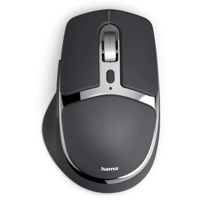 Mouse Hama WM-800 wireless RF/Bluetooth 3200 DPI antracite, 8 pulsanti - immagine 1