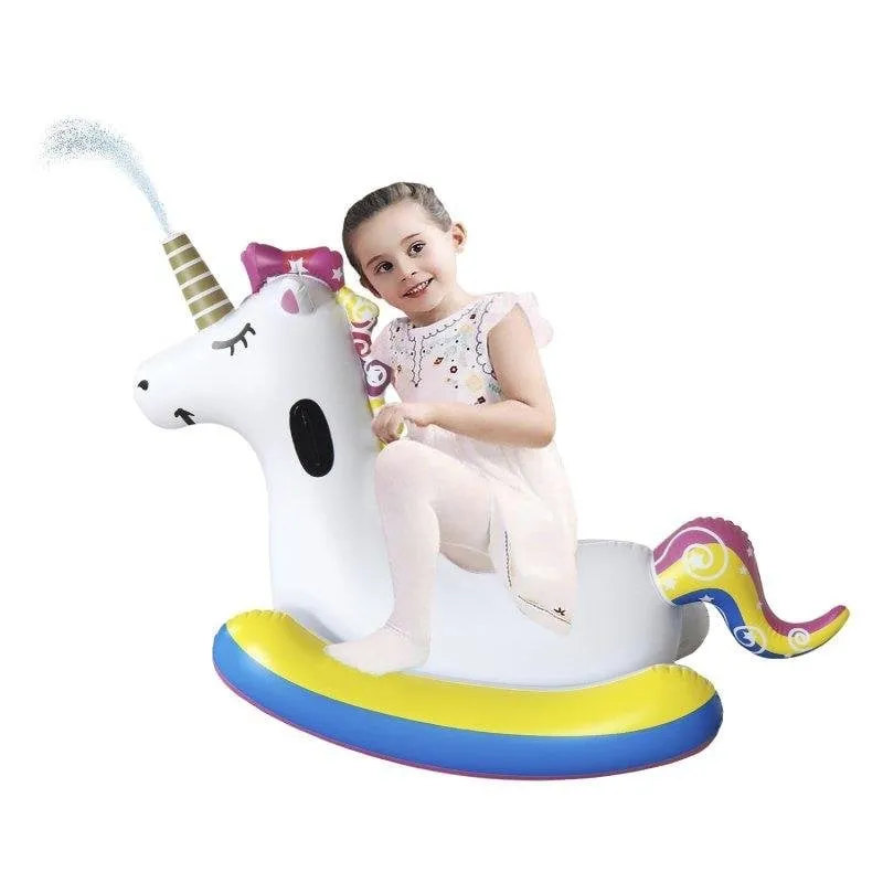 Sedia galleggiante per bambini Dam Electronics Unicorn Spruzza acqua - immagine 1