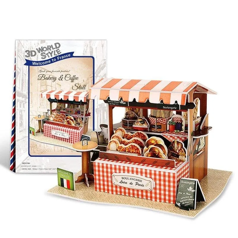 Puzzle Dam Electronics World Style Francia Ristorante Tradizionale - immagine 1