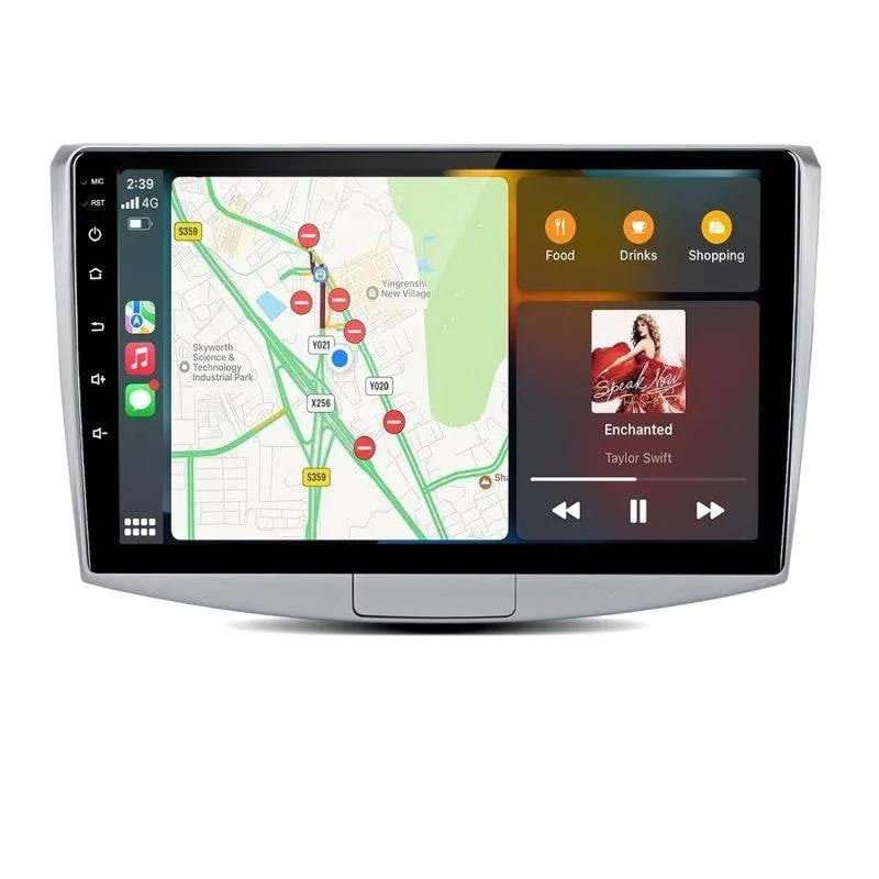 Autoradio JUNSUN 10'' Carplay Android Auto VW Passat B7 CC - immagine 1