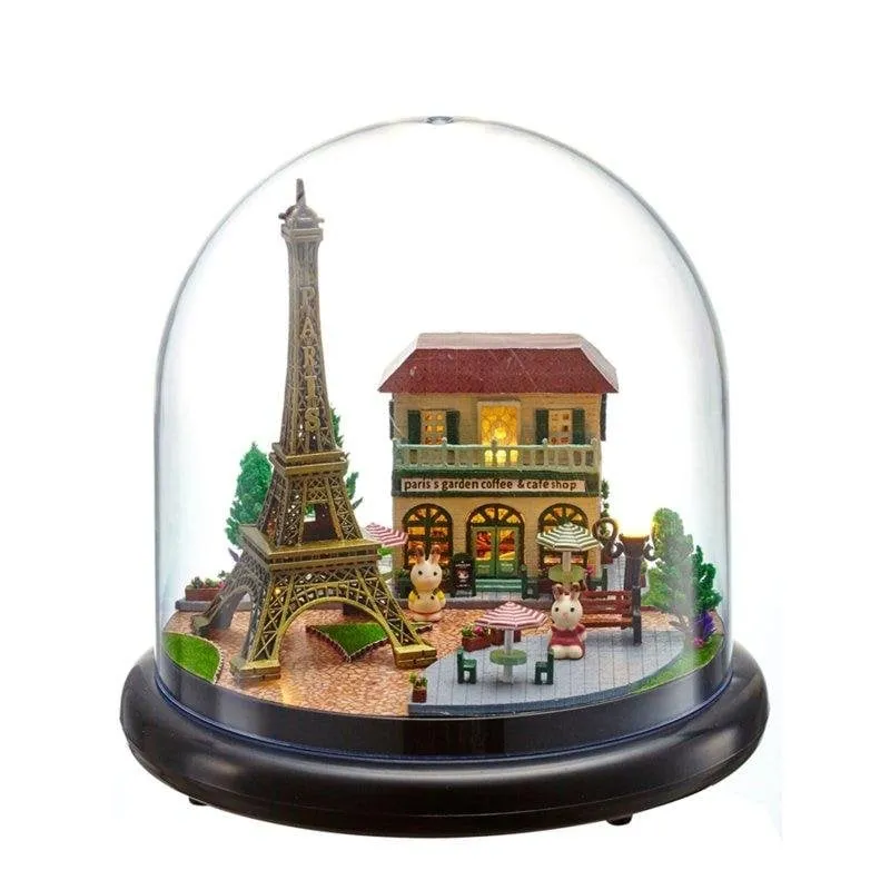 Modellino Miniatura 3D Parigi Romantica Dam Electronics 14x14x13,7 cm - immagine 1