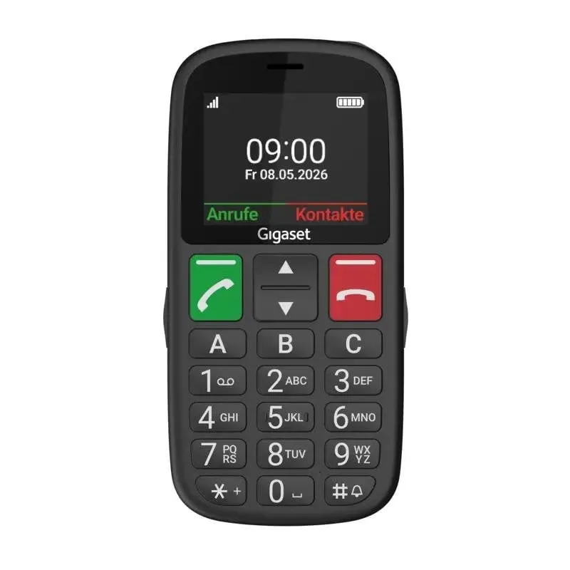 Gigaset GL30 4G 2,2 pollici tasti grandi SOS nero - immagine 1