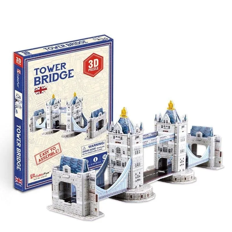 Puzzle 3D Dam Electronics Torre di Londra 11x7,5x32,5 cm - immagine 1