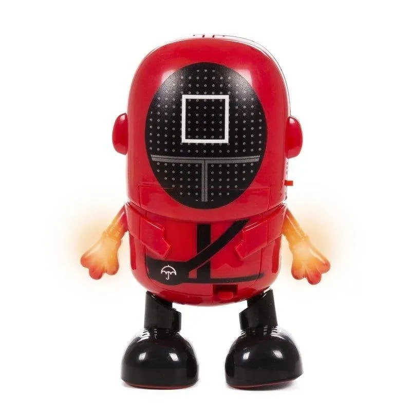 Giocattolo Squid Dam Bailarin Danza Musica LED Guardia Quadrato 18cm - immagine 1