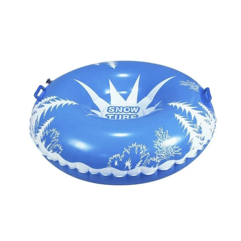 Materassino Gonfiabile Rotondo Dam Electronics 115 cm con Maniglie Neve e Acqua - immagine 1