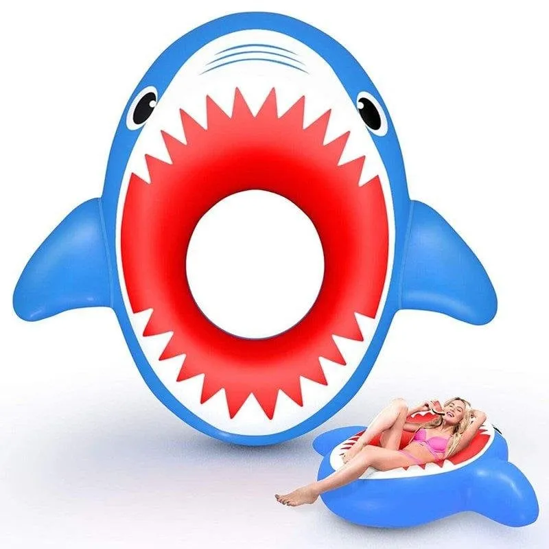 Gonfiabile piscina Dam Electronics Squalo a bocca aperta 140 cm - immagine 1