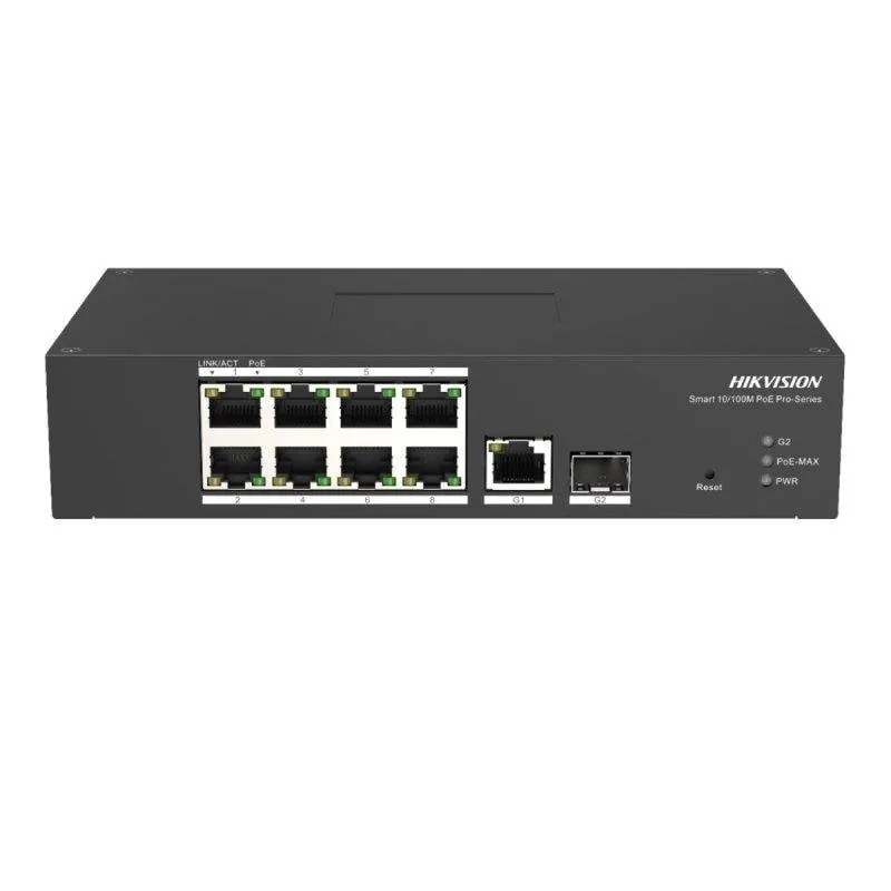 Switch Hikvision DS-3T1310P-SI/HS 8 Porte Gigabit PoE Videosorveglianza - immagine 1