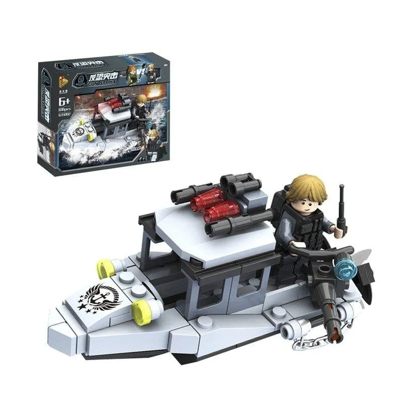 Hovercraft Militare Piccolo Dam Electronics 114 Pezzi - immagine 1