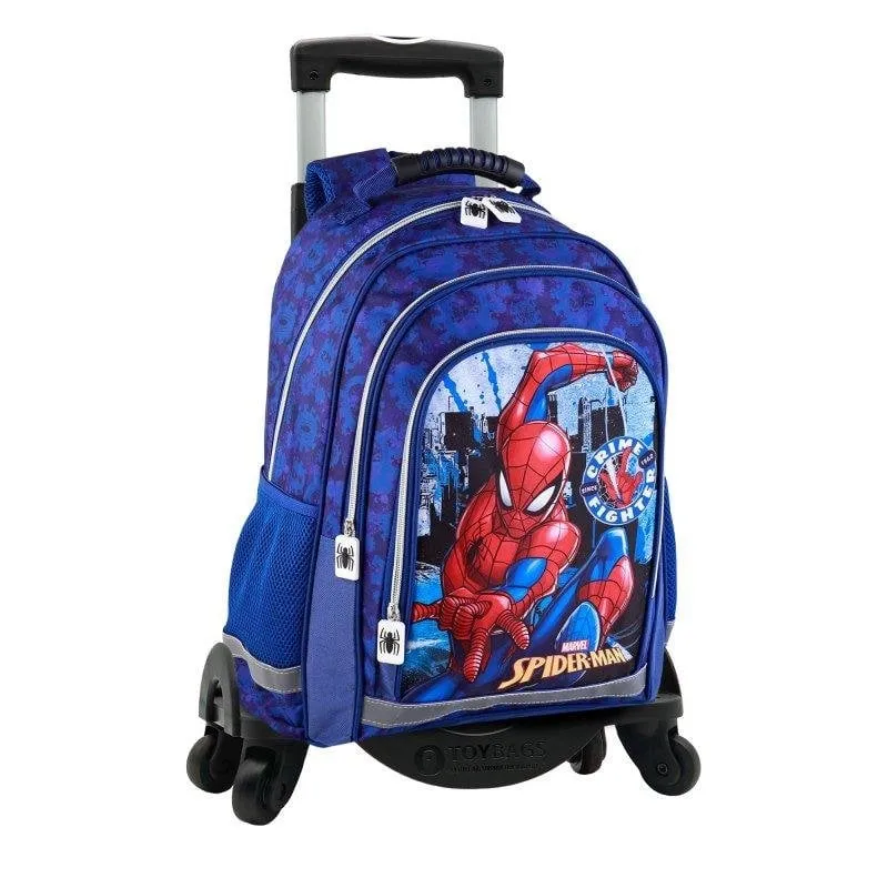 Zaino Spiderman Dam Electronics Doppio Compartimento Carrello - immagine 1